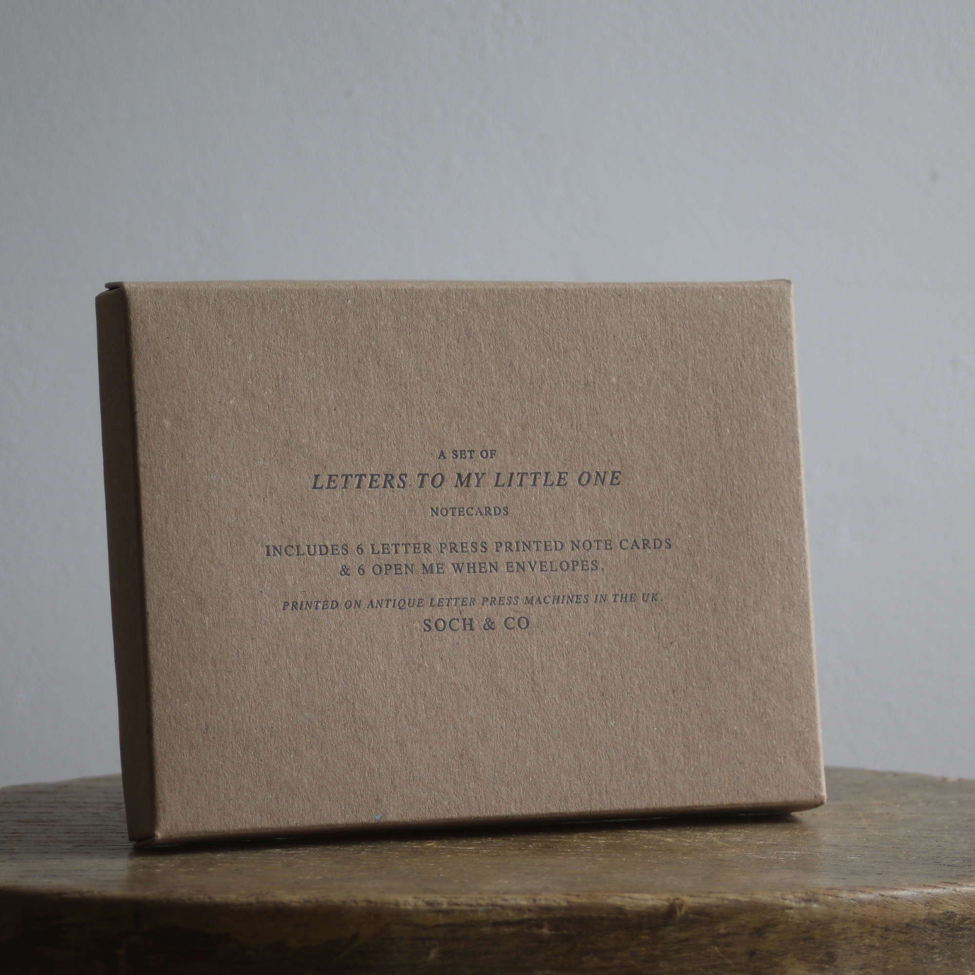 Letters to My Little One | 6 Cards & Envelopes