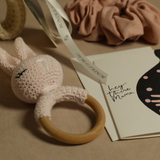 Crochet Bunny Rattle - Bundle & Beau