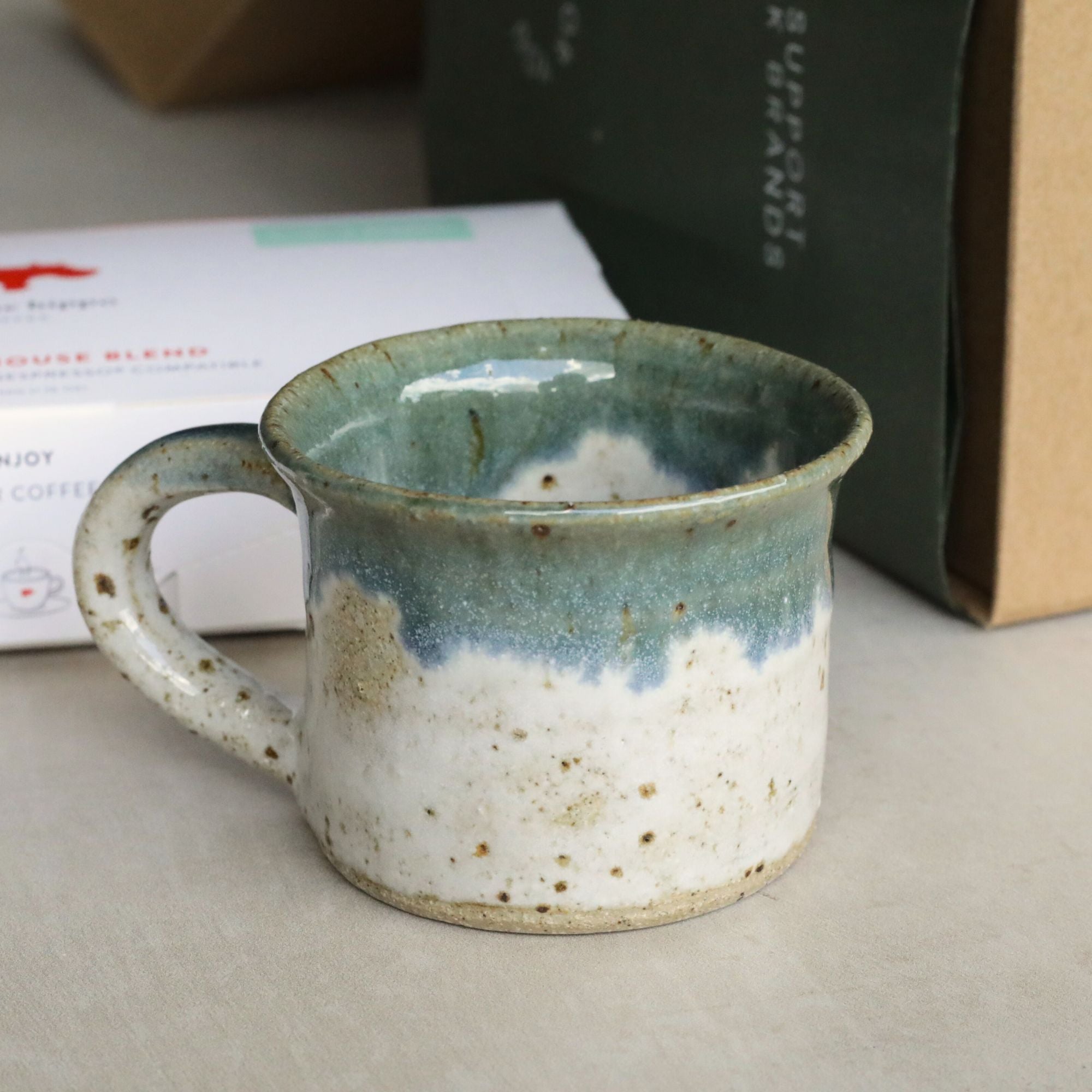 Hand Thrown Ceramic Espresso Cup - Bundle & Beau