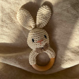Crochet Bunny Rattle | Bundle & Beau